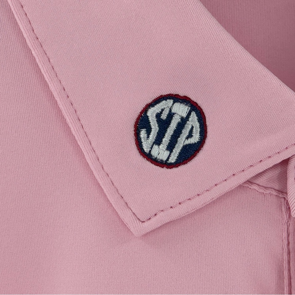 EXCLUSIVE SIP EMBROIDERED COLLAR! "REAL REBS WEAR PINK"! OLE MISS! NWT - LARGE - Picture 2 of 7
